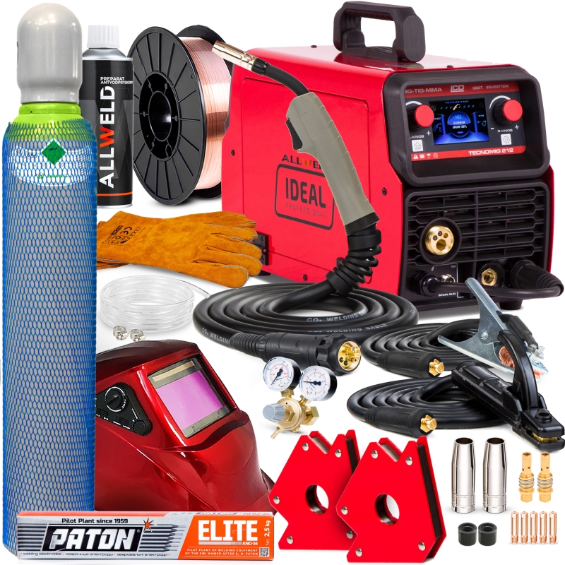 Spawarka Inwertorowa Ideal Tecno MIG 212 LCD